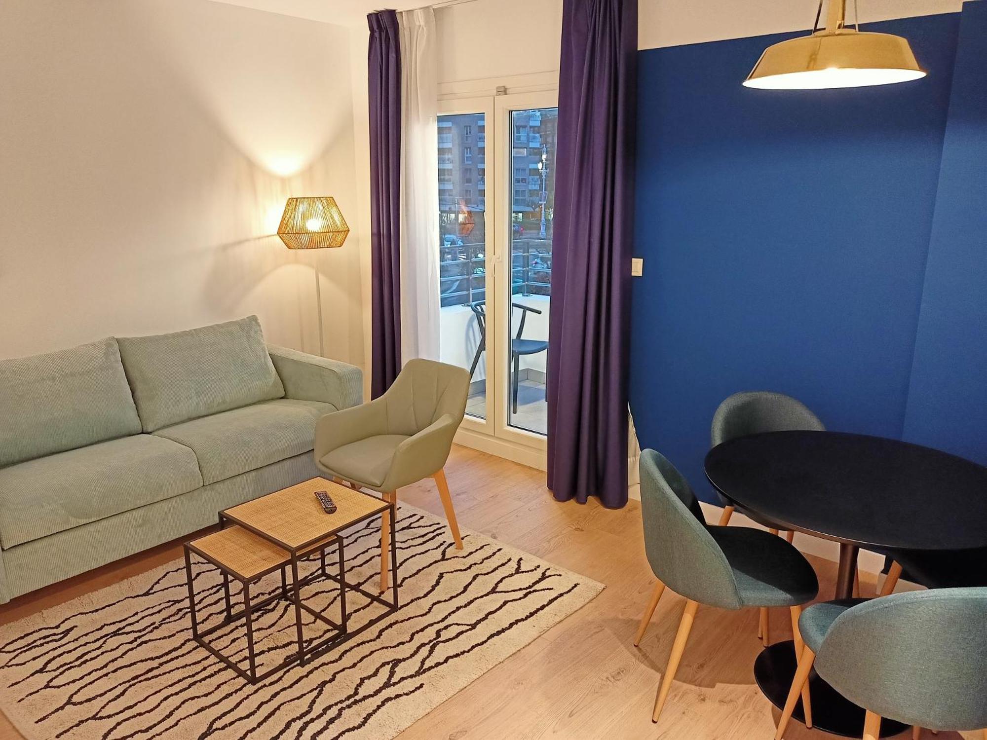 Abba Apartments Playa De Gros San Sebastián Eksteriør billede