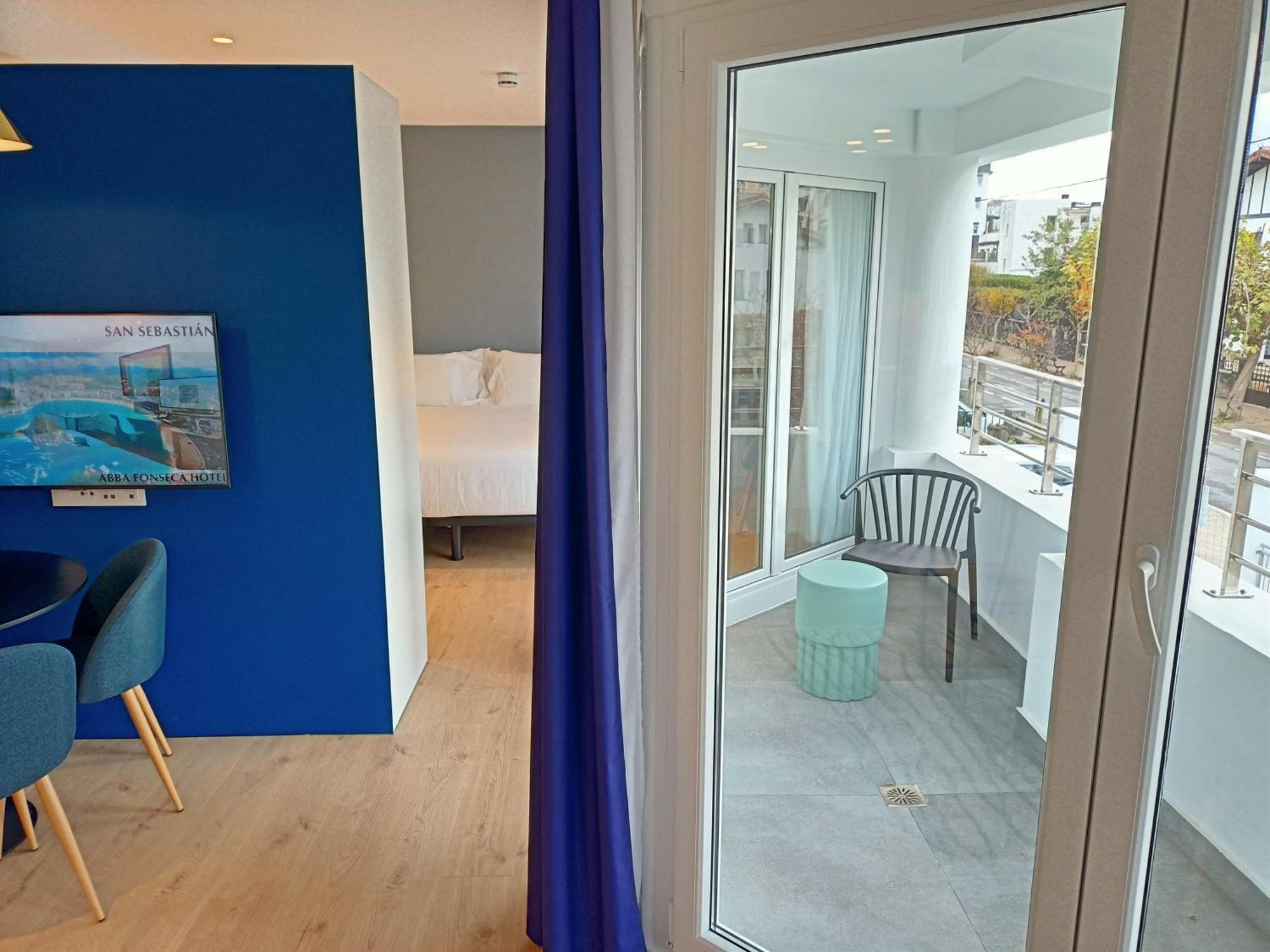 Abba Apartments Playa De Gros San Sebastián Eksteriør billede